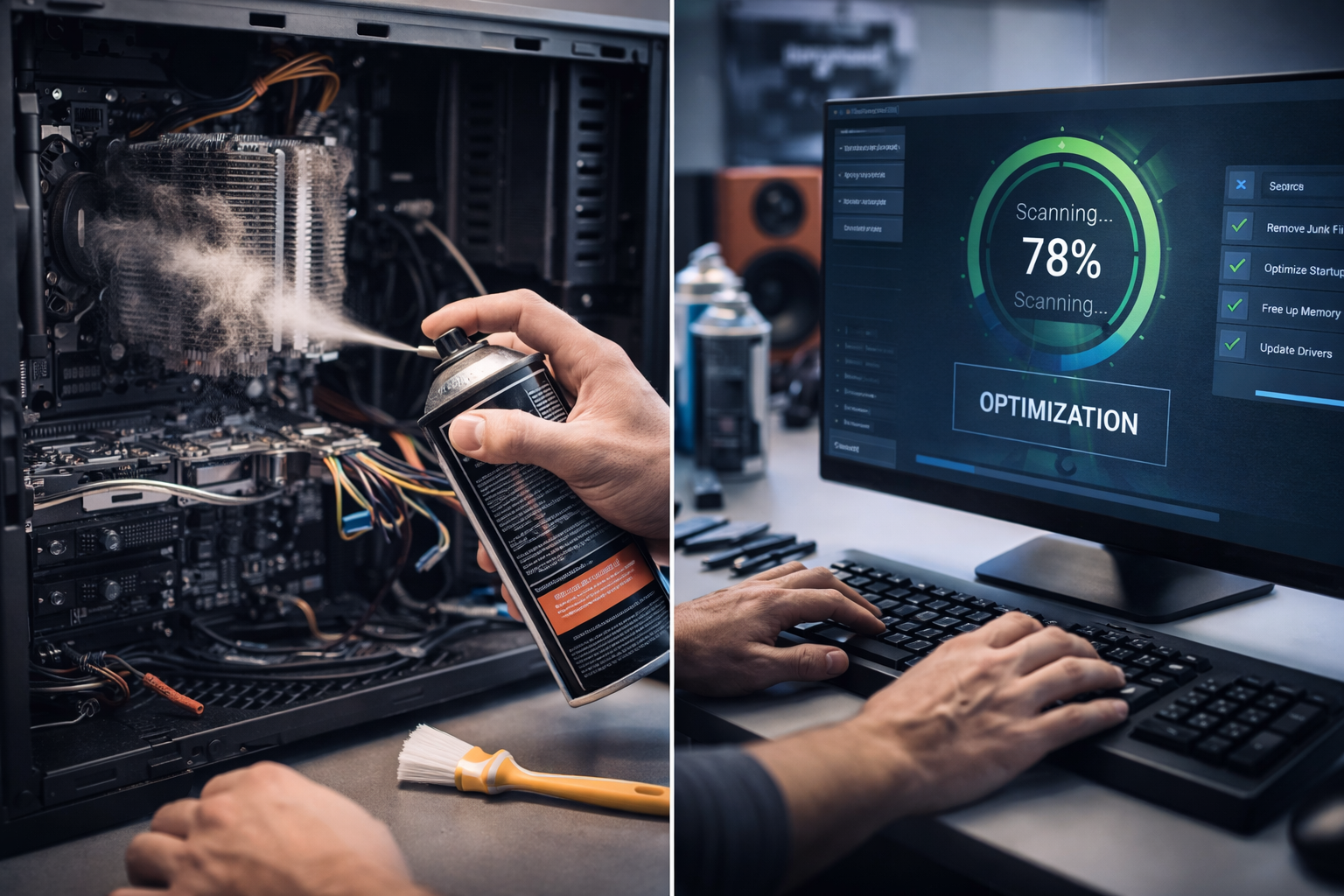 Nettoyage et optimisation